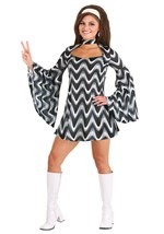 Womens Silver Queen Disco Costume