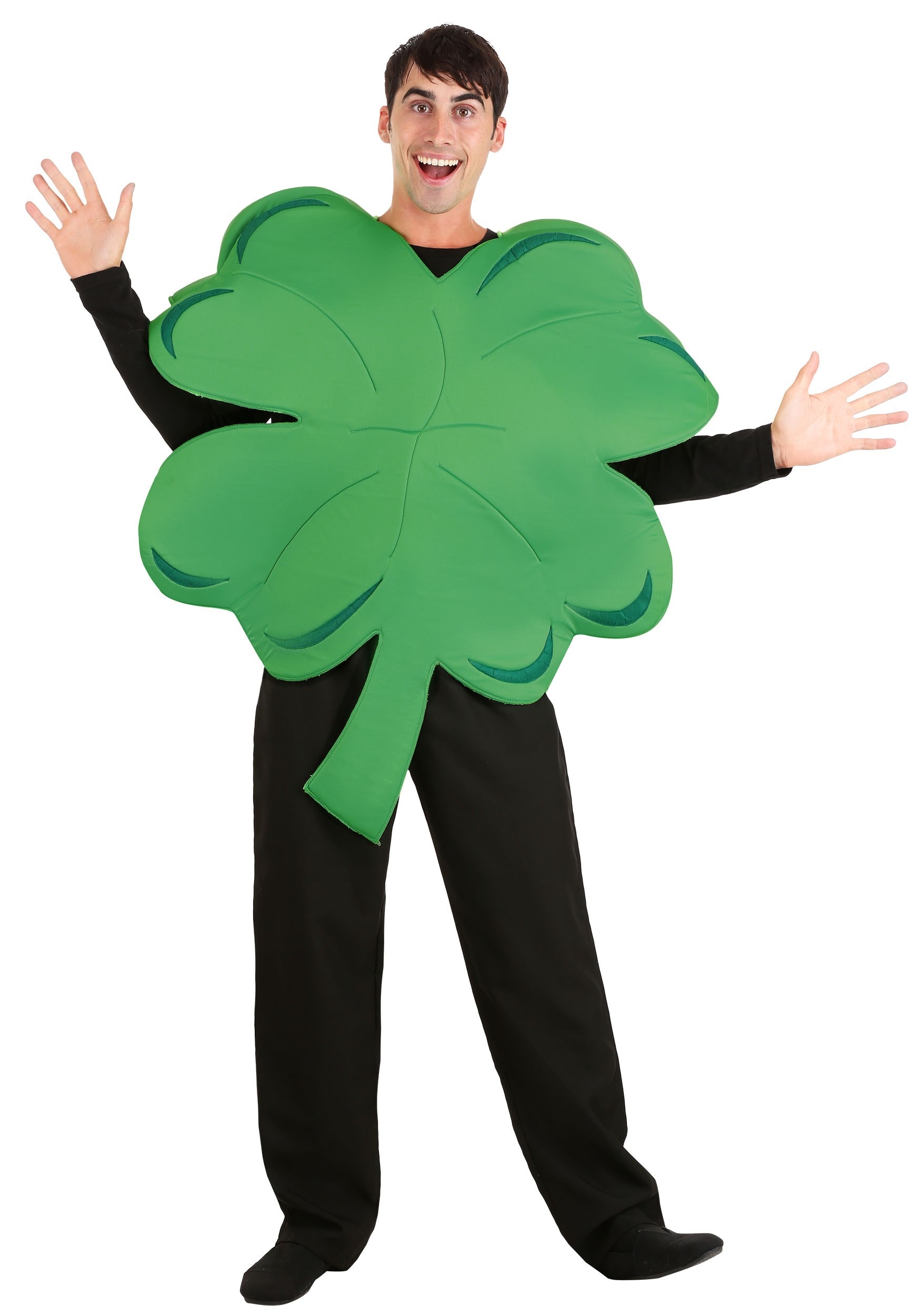 Four Leaf Clover Mascot Costume for Adults