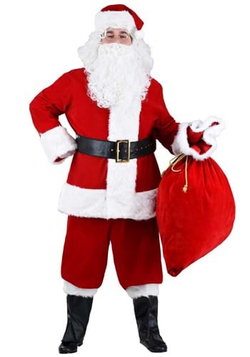 Plus Size Premium Santa Suit Costume