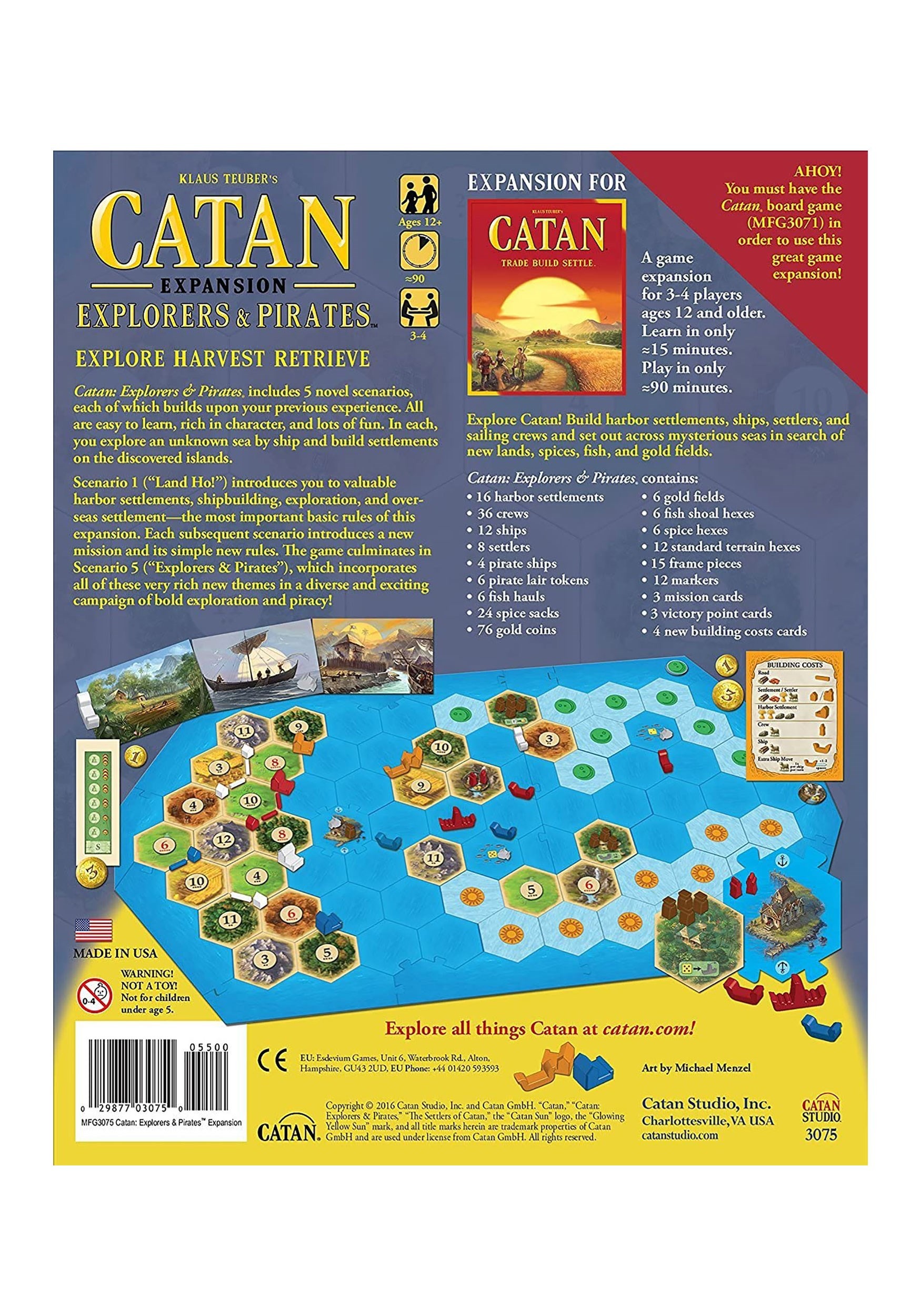 catan explorers & pirates