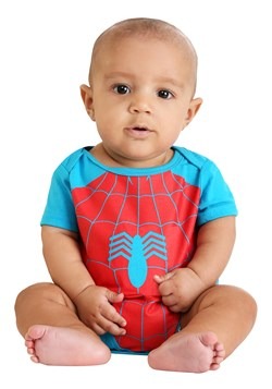 Infant Marvel Spider-Man and Incredible Hulk Onesies