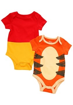Infant 2 Pack Winnie The Pooh and Tigger Creeper Onesie Set