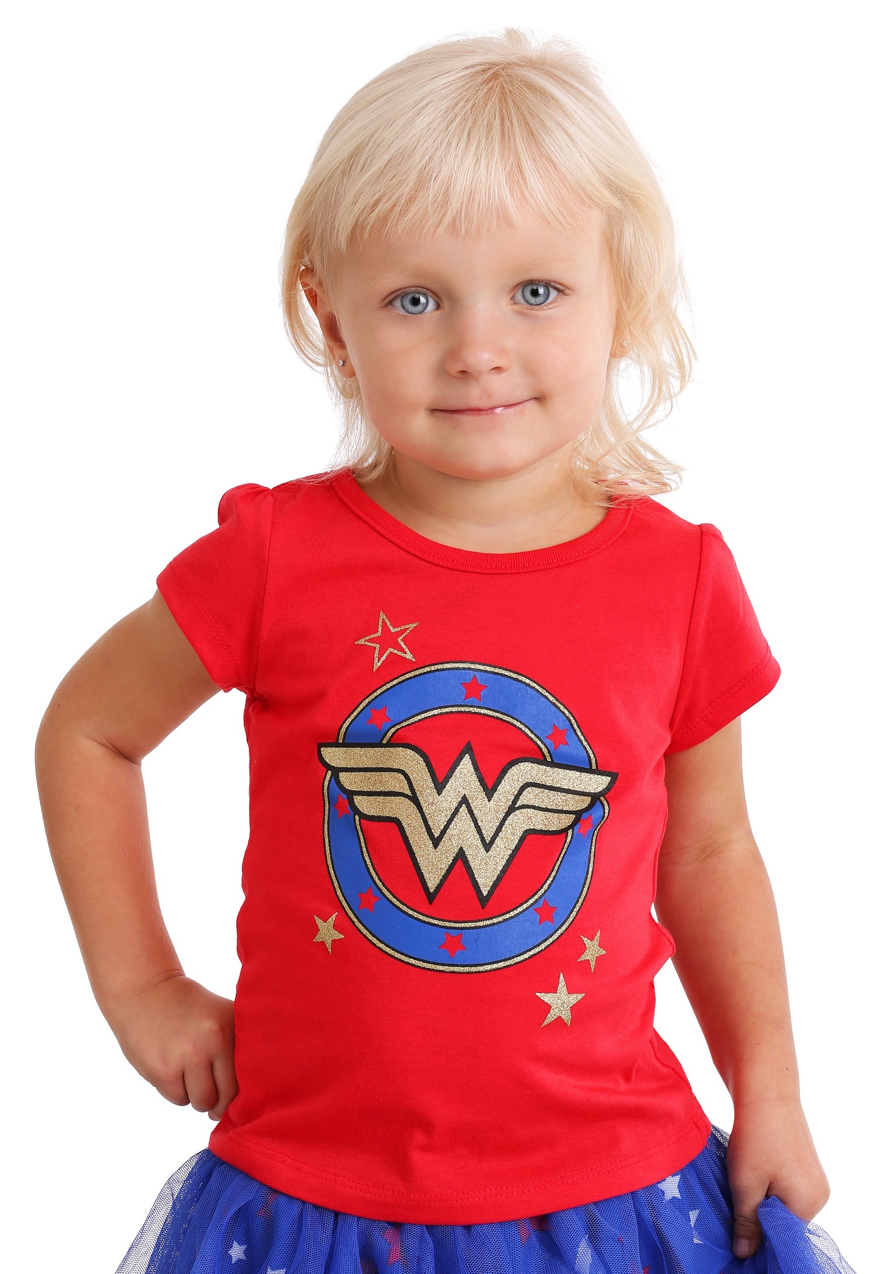 DC Comics Wonder Woman Red Logo Tee