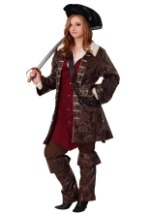 Caribbean Pirate Women's Plus Size Costume