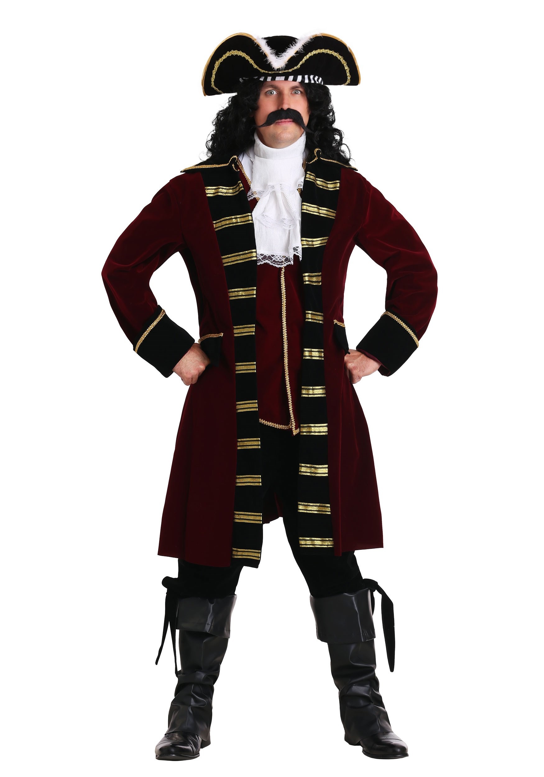 Deluxe Captain Hook Costume for Men | Exclusive