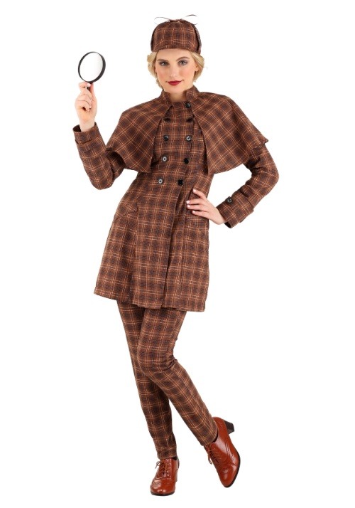 Sherlock Holmes Detective Women's Costume