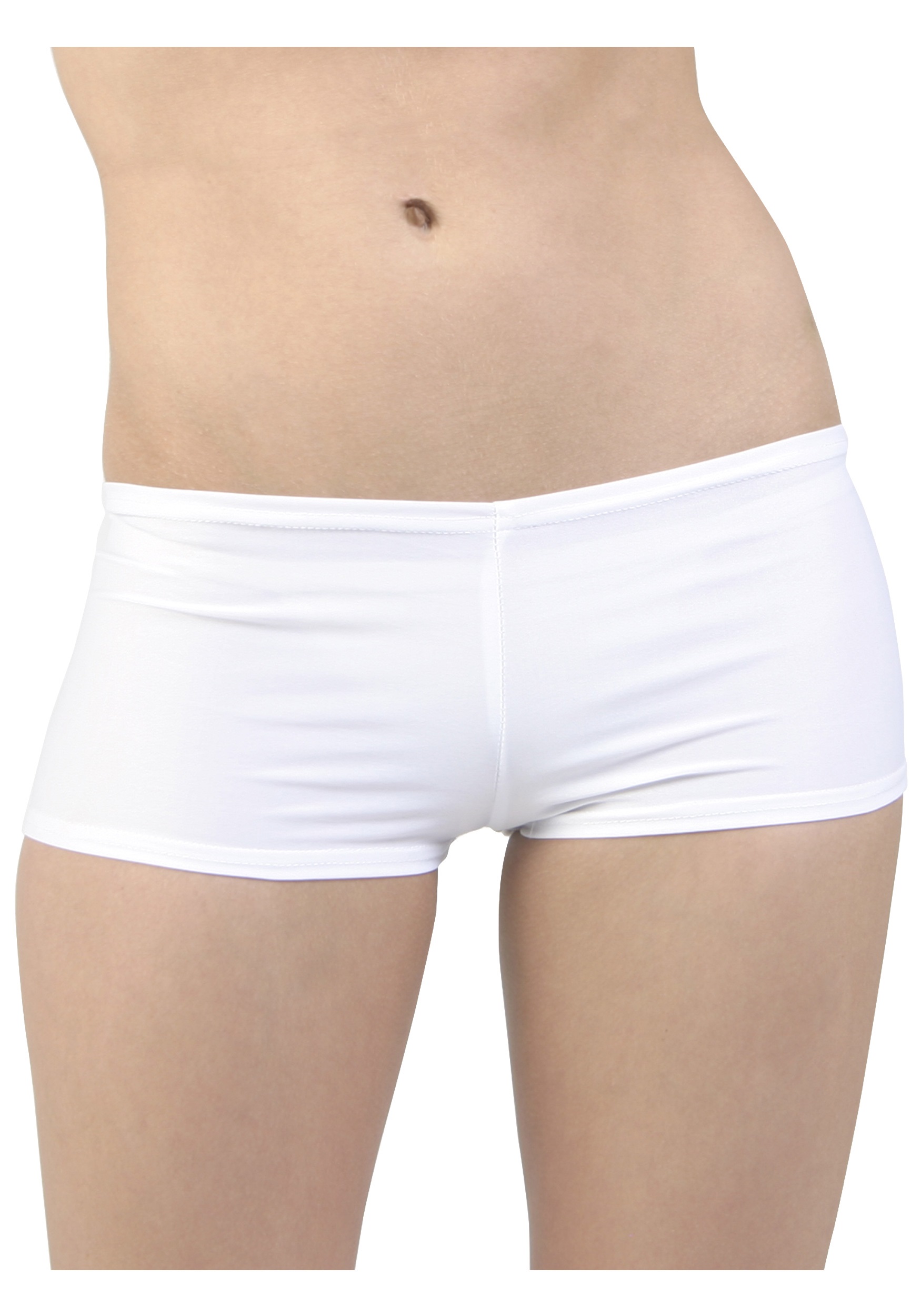 Sexy White Hot Pants For Ladies