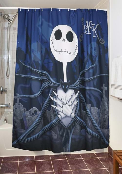 Nightmare Before Christmas Moonlight Madness Shower Curtain-