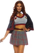 Womens Spell Casting School Girl Costume