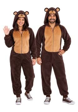 Brown Bear Costume Onesie for Adults new