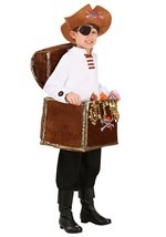 Child Pirate Chest Candy Catcher Costume Alt 4