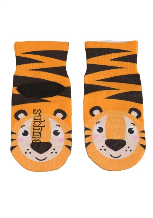 Tiger Kids Ankle Socks