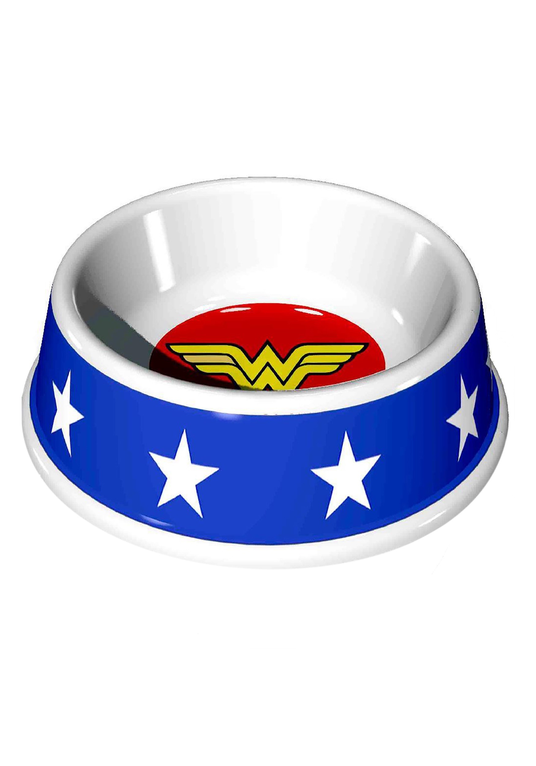 Melamine Wonder Woman Logo Pet Bowl- 7.5