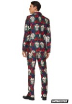 Mens Day of the Dead Suitmiester Suit Back