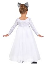 Toddler Ghost Tutu Costume alt 1