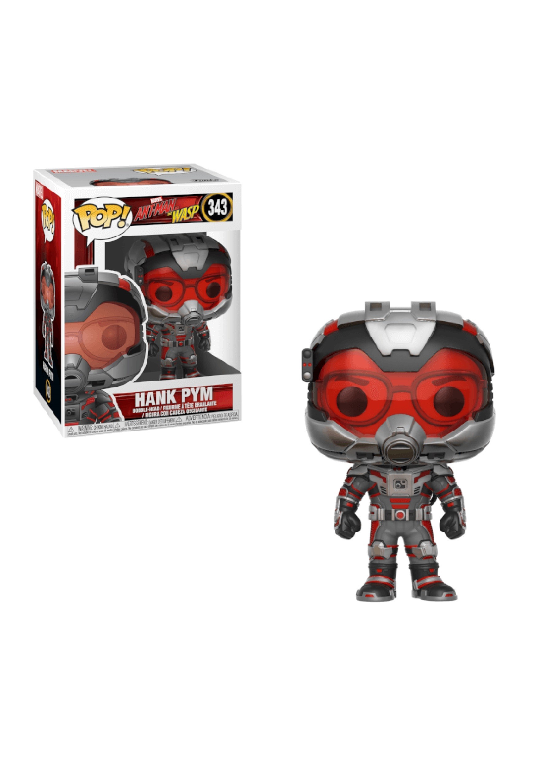 Funko Pop! Marvel: Ant-Man & The Wasp- Hank Pym