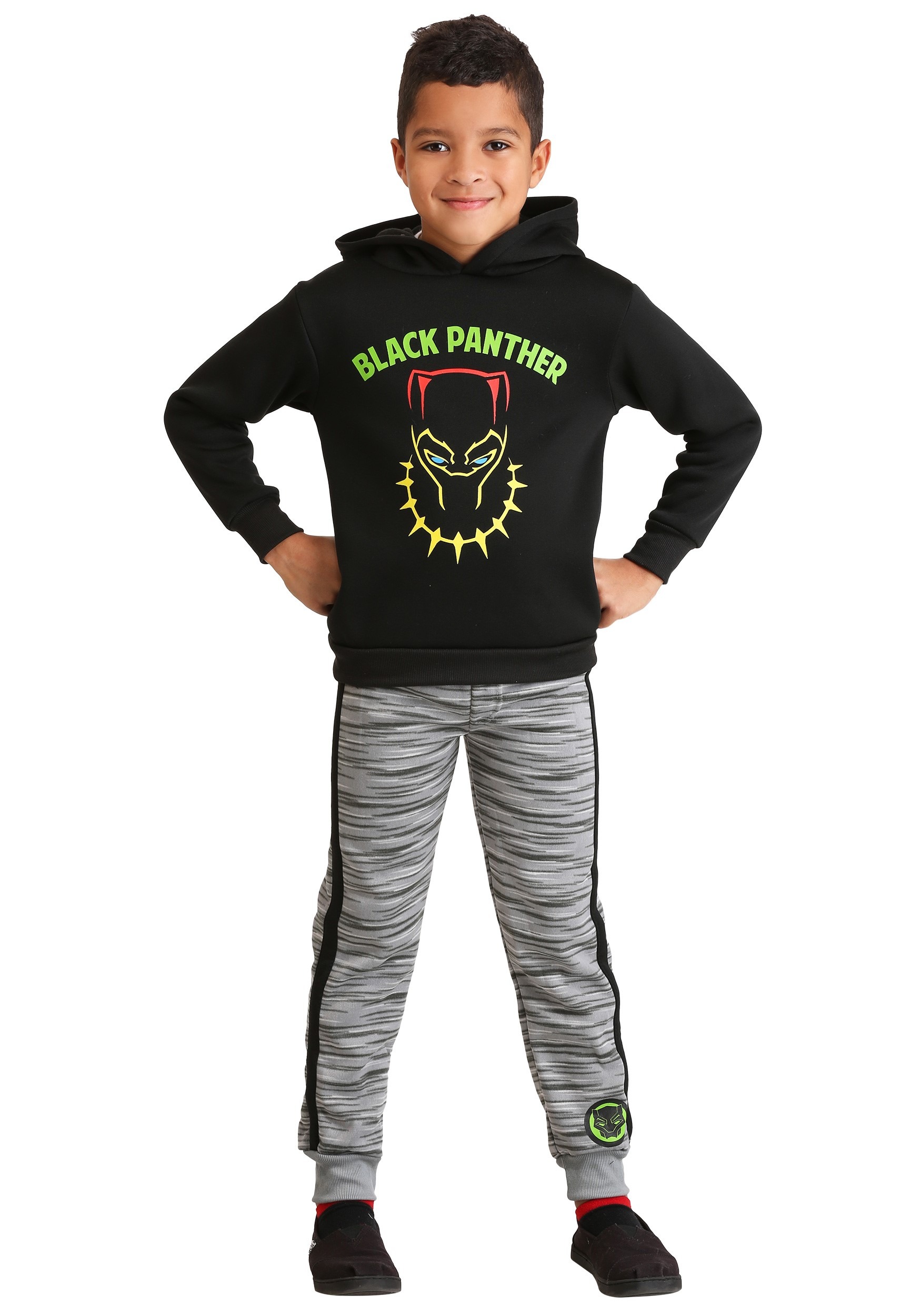 Toddler Marvel Black Panther Poly Fleece Hoodie