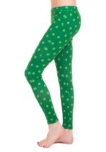 Tipsy Elves Women's Shamrock Leggings