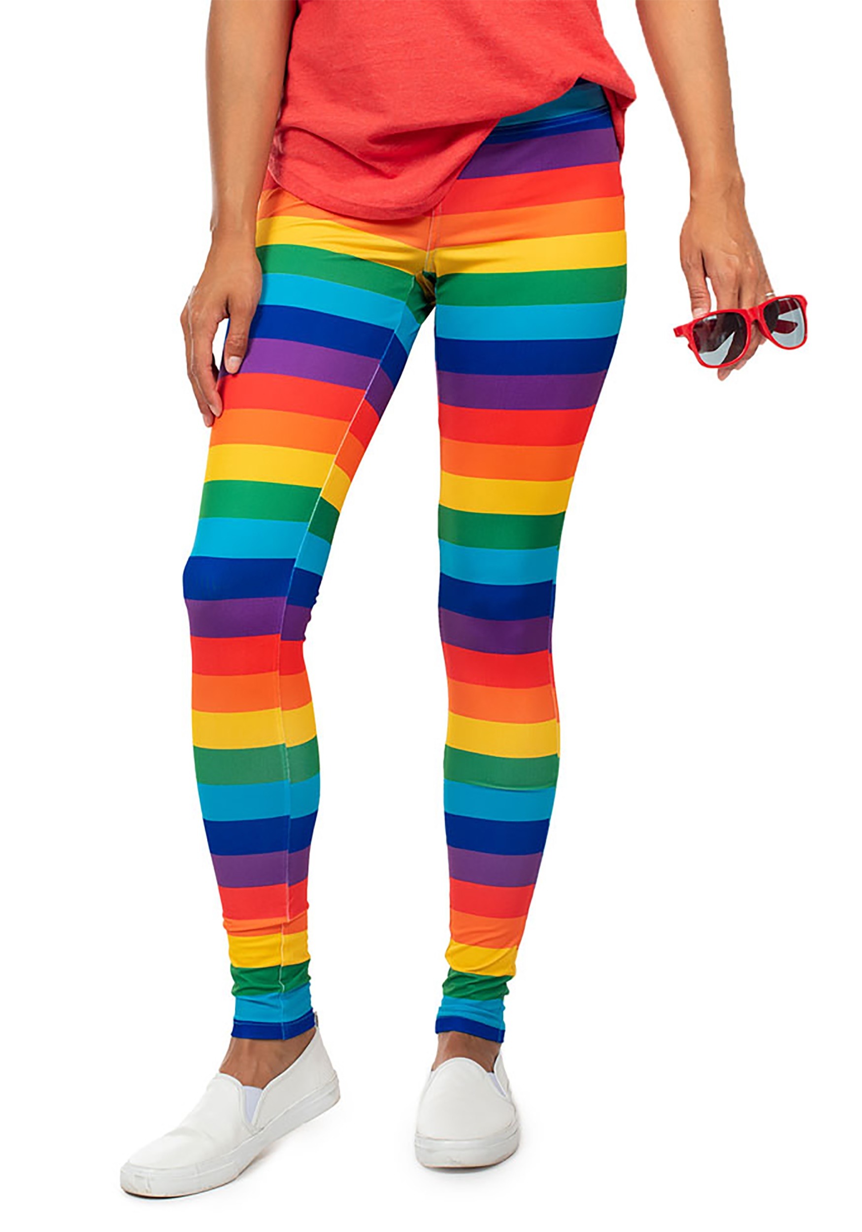 Tipsy Elves Womens Rainbow Leggings