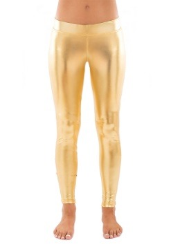 Tipsy Elves Gold Leggings for Women