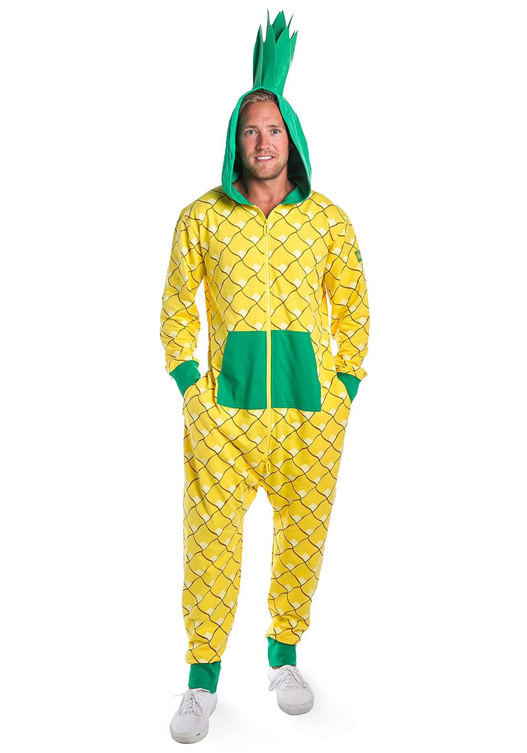 Tipsy Elves Pineapple Men's Jumpsuit