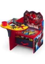 Spider-Man Chair Desk with Storage Bin