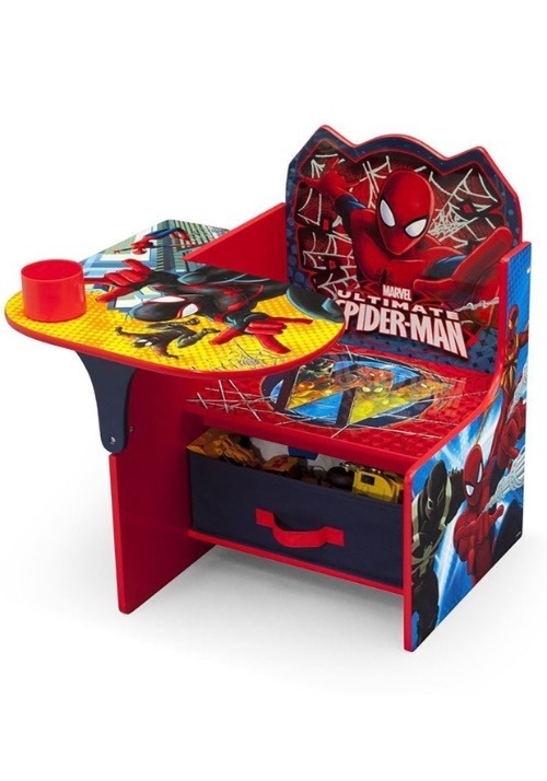 Spider-Man Chair Desk with Storage Bin