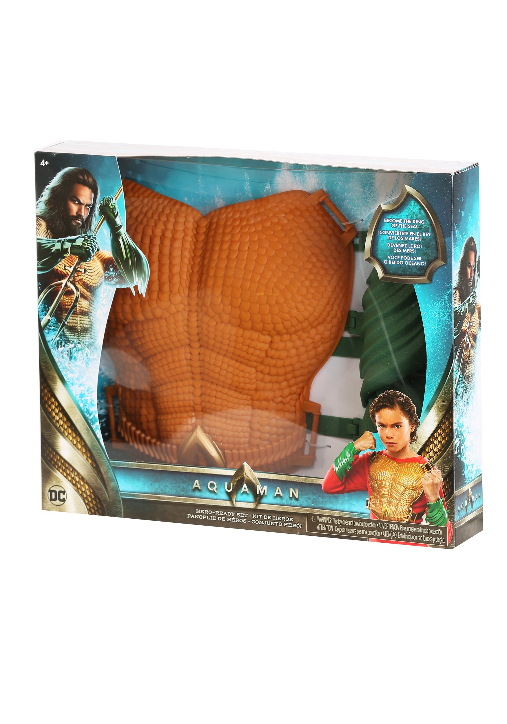 DC Comics Aquaman Hero-Ready Chest & Gauntlet Set