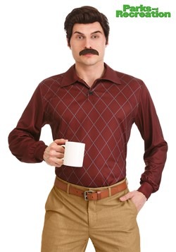 Ron Swanson Plus Size Parks and Recreation Costume