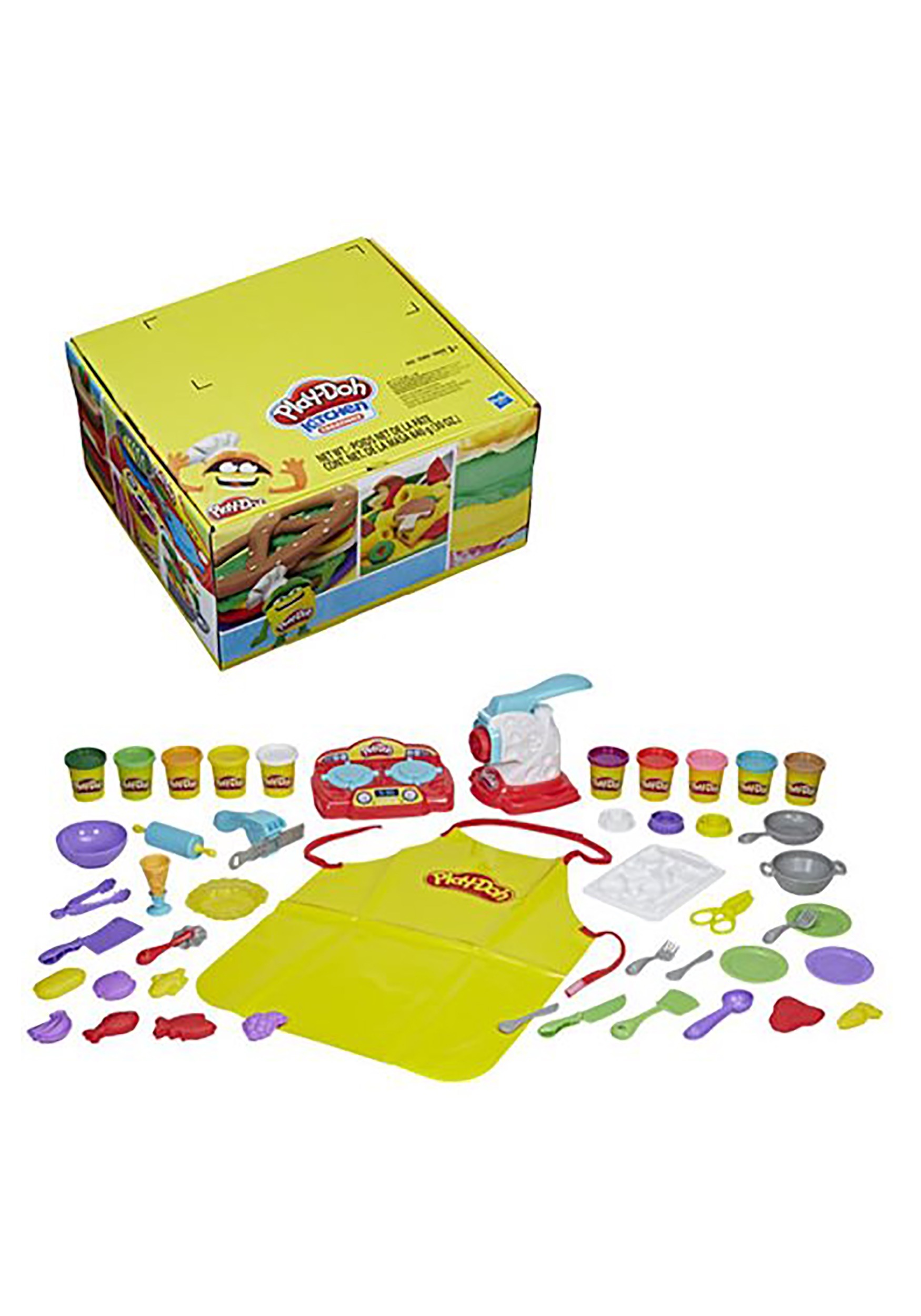 play doh kitchen creations chef set