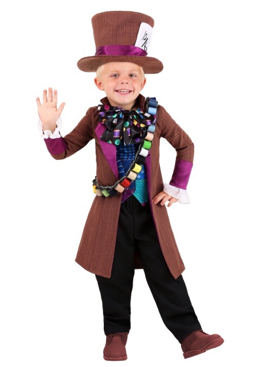 Toddler's Wacky Mad Hatter Costume