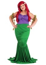 Womens Plus Size Undersea Mermaid Costume