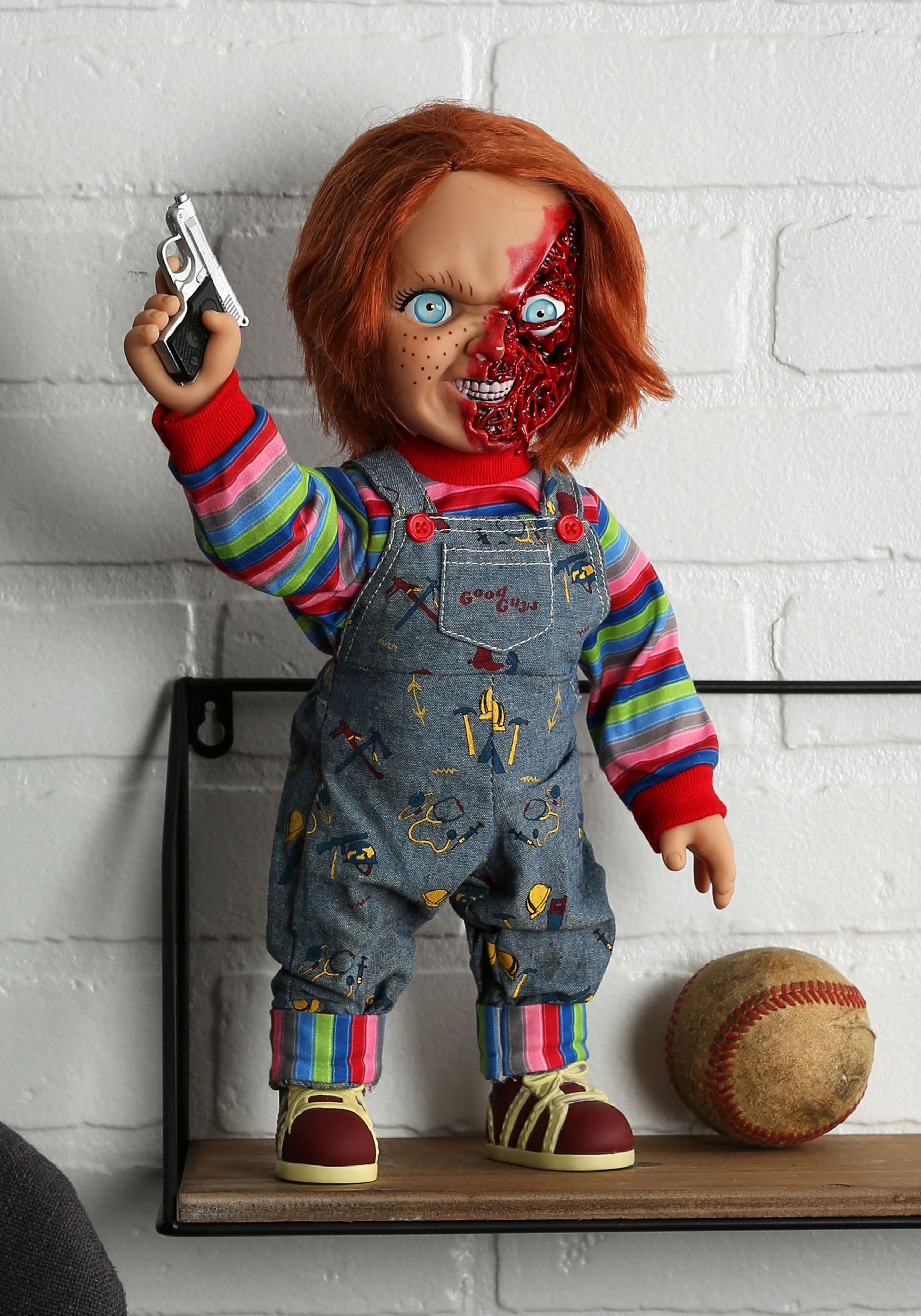 Child's Play 3: Pizza Face Chucky Talking Doll Version