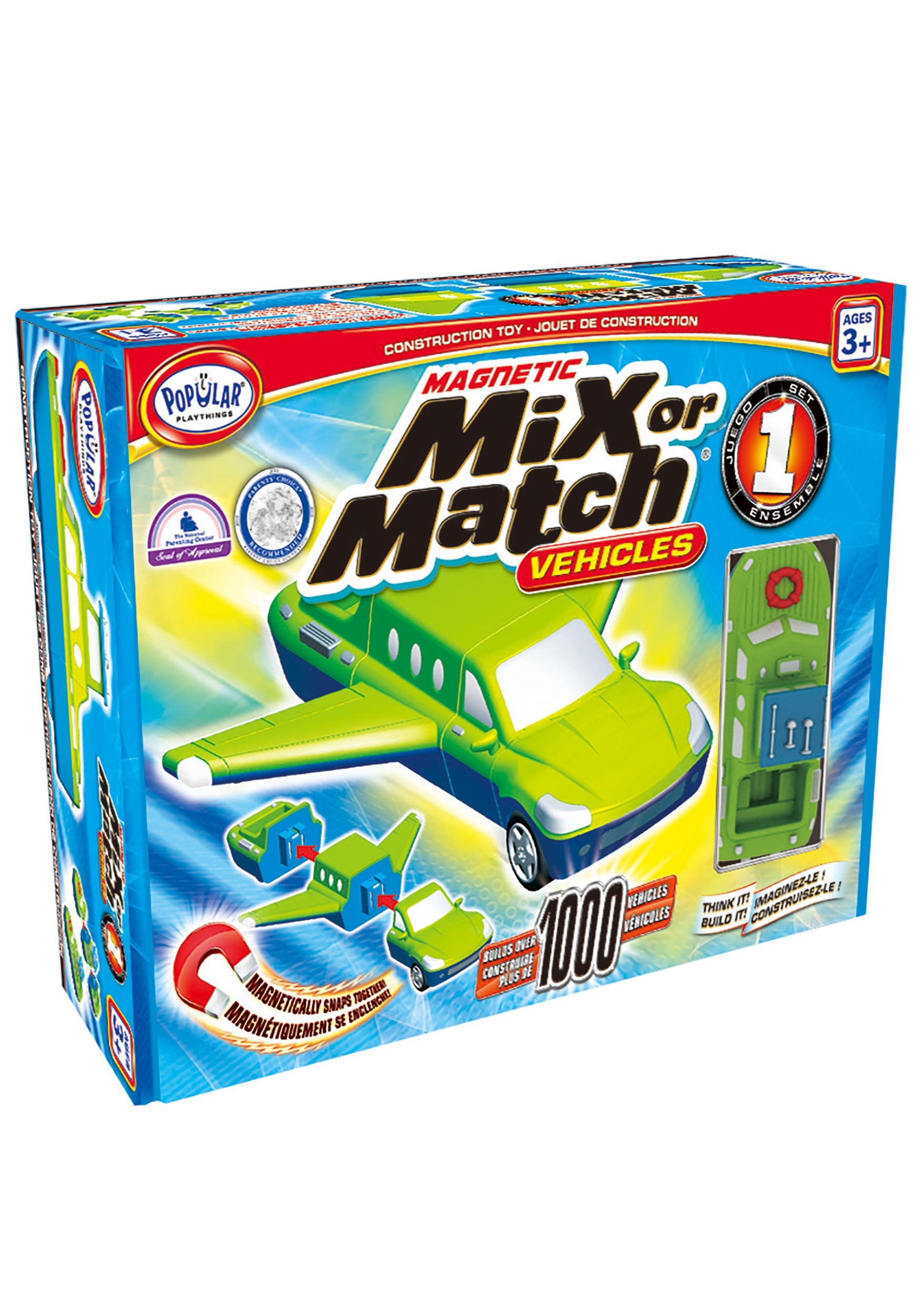 Mix or Match Magnetic Vehicles