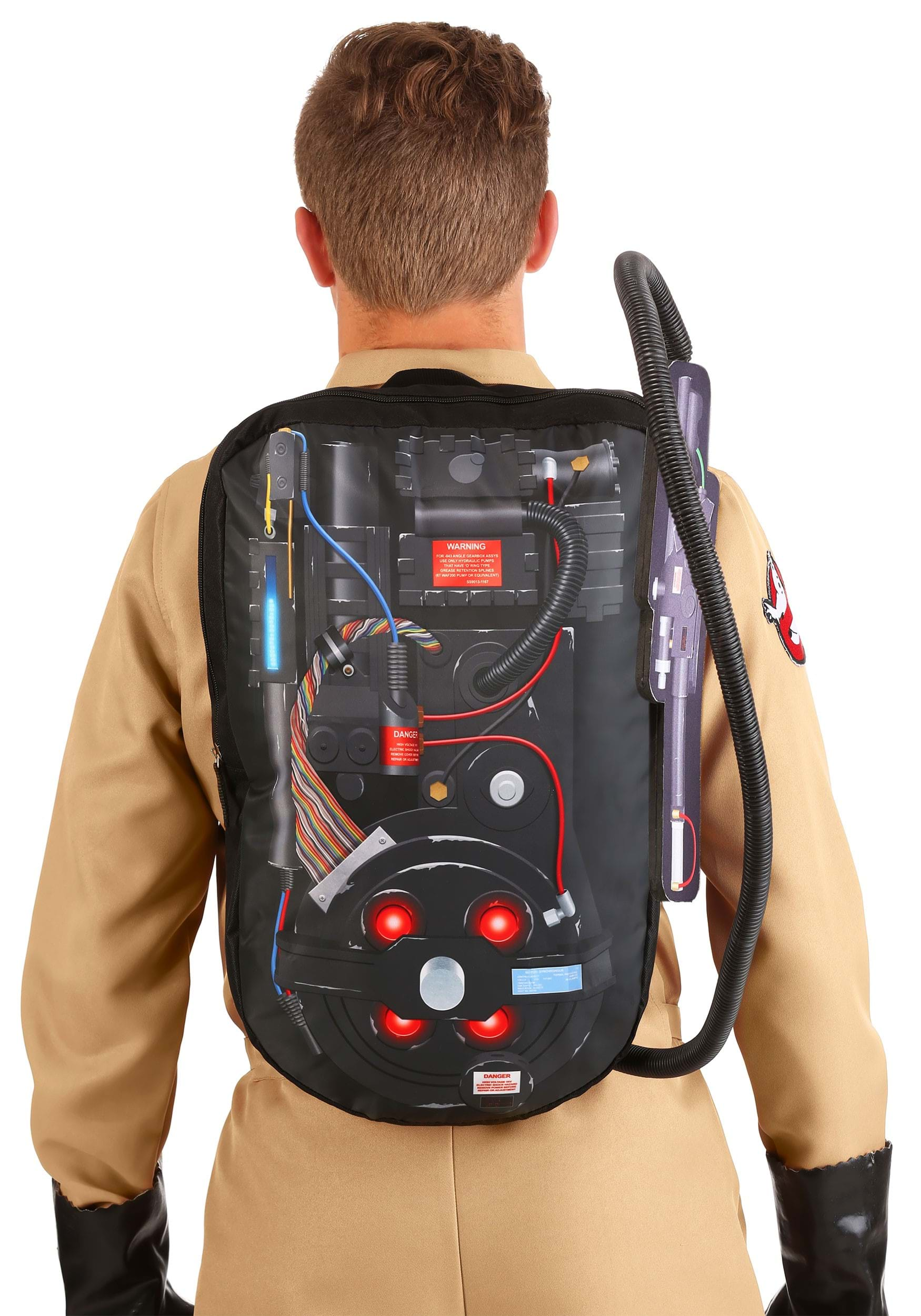 Ghostbusters: Deluxe Proton Backpack with Wand Costume Accessory