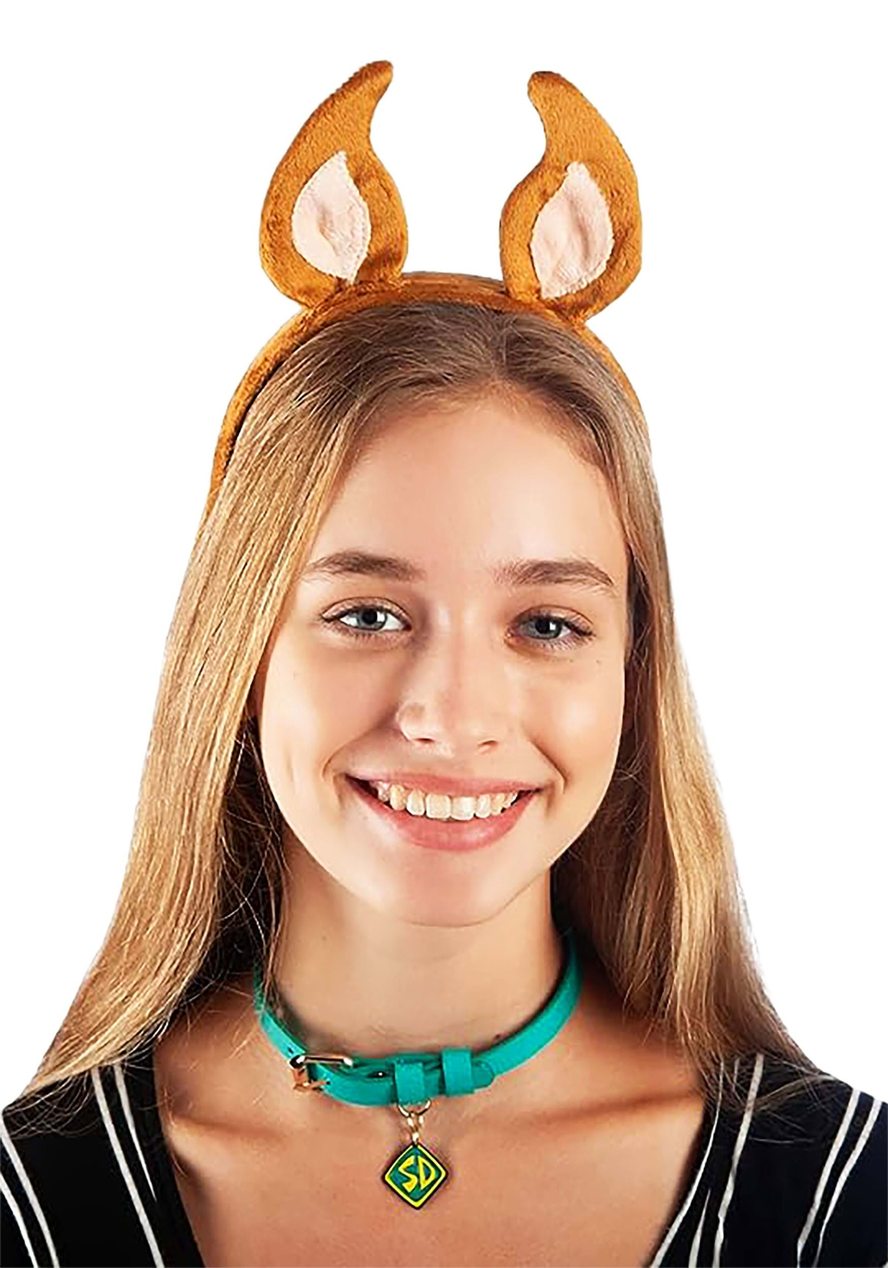 Scooby Doo Cosplay Headband And Collar Set