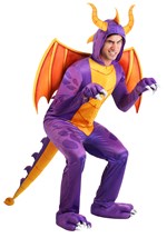 Spyro the Dragon Costume for Adult Jumpsuit