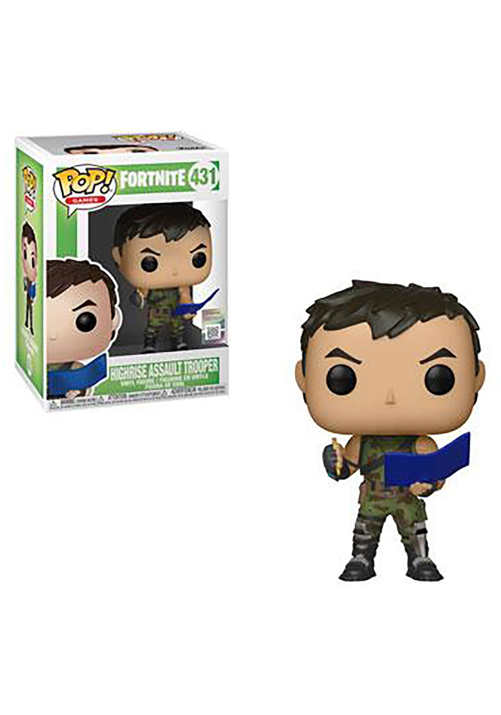 Pop! Games: High Rise Assault Trooper- Fortnite