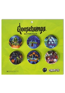 Goosebumps Button Set