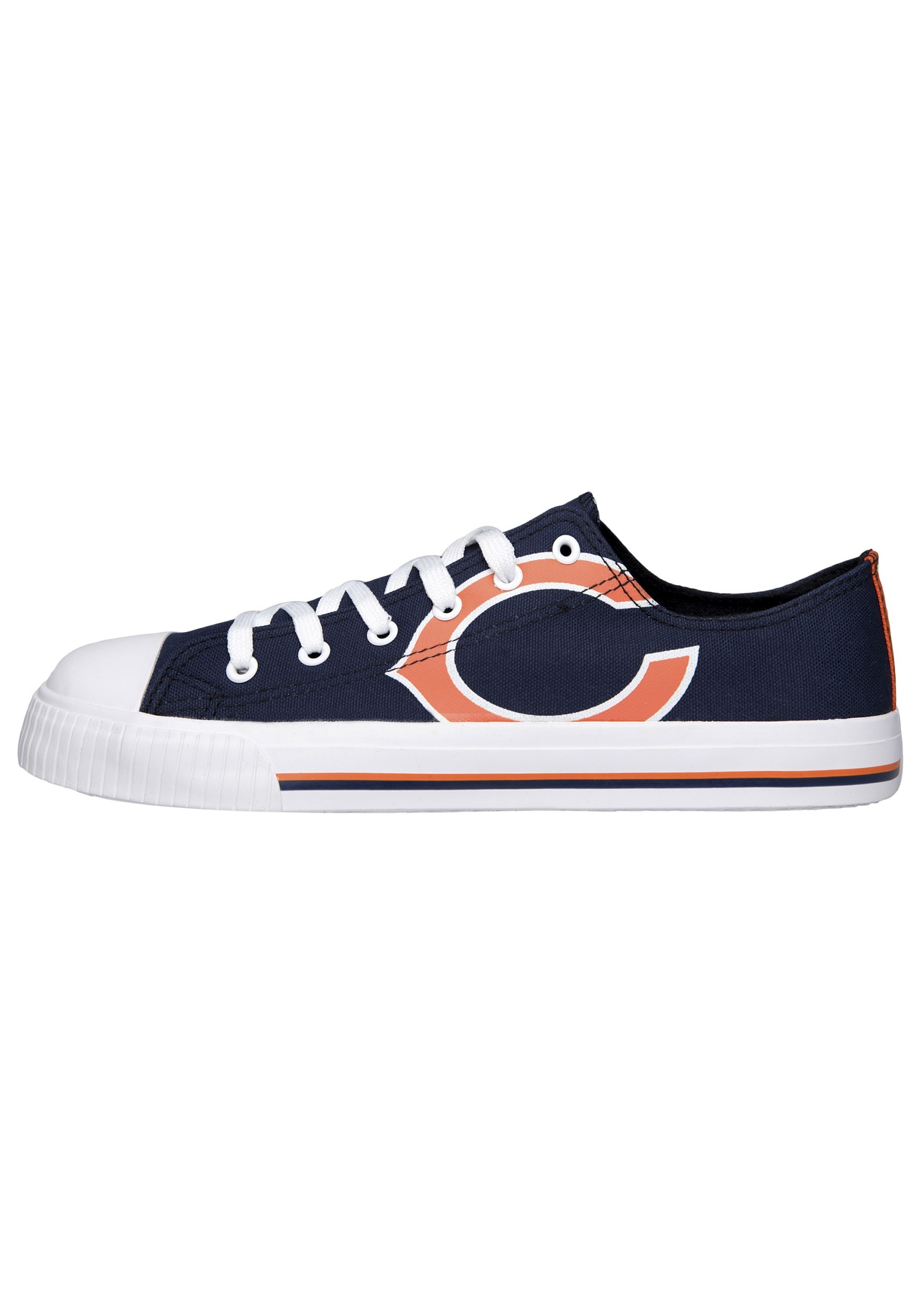 Boys Chicago Bears Low Top Canvas Shoe Youth