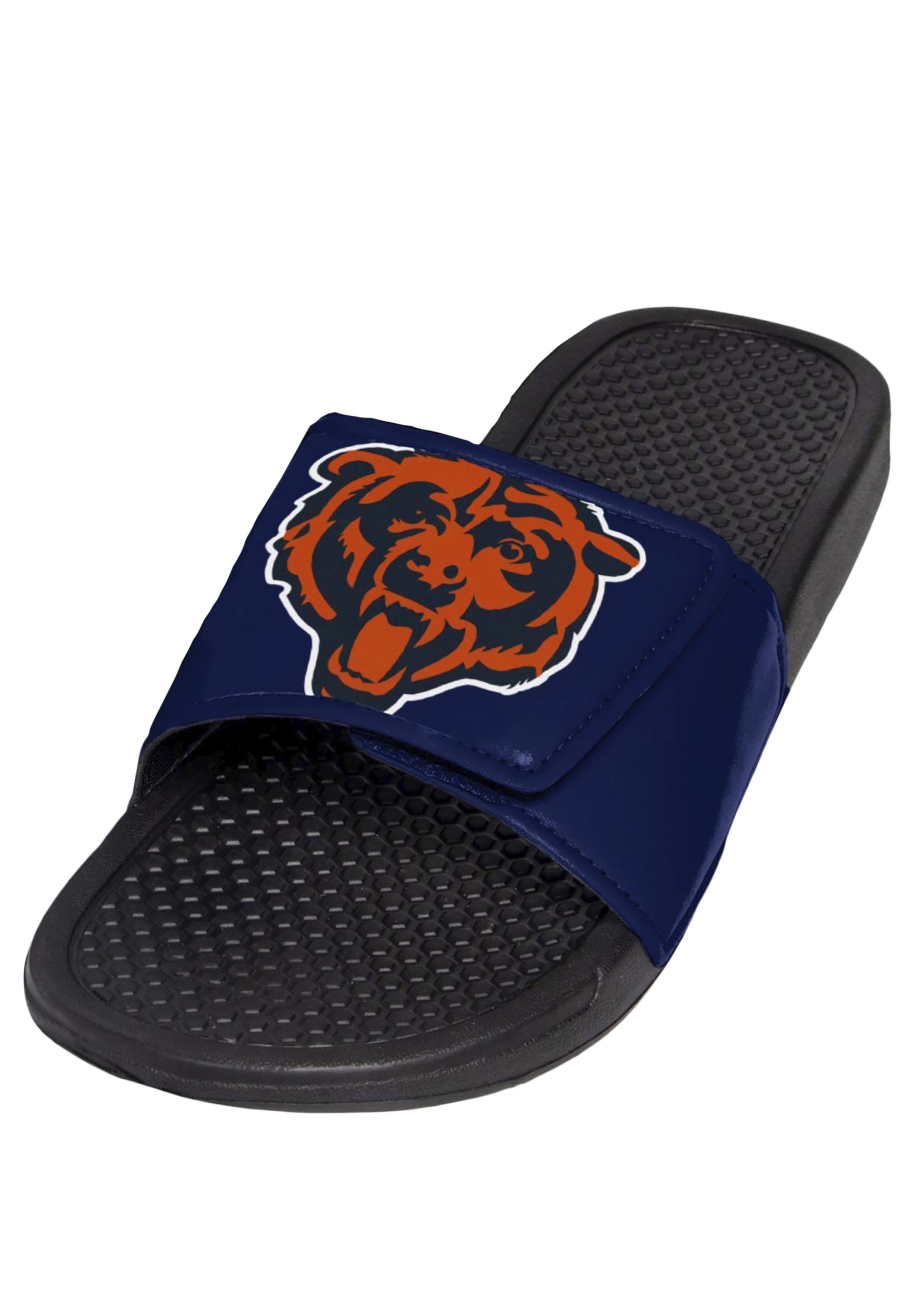 Men's Chicago Bears Cropped Big Logo Slide Flip Flops