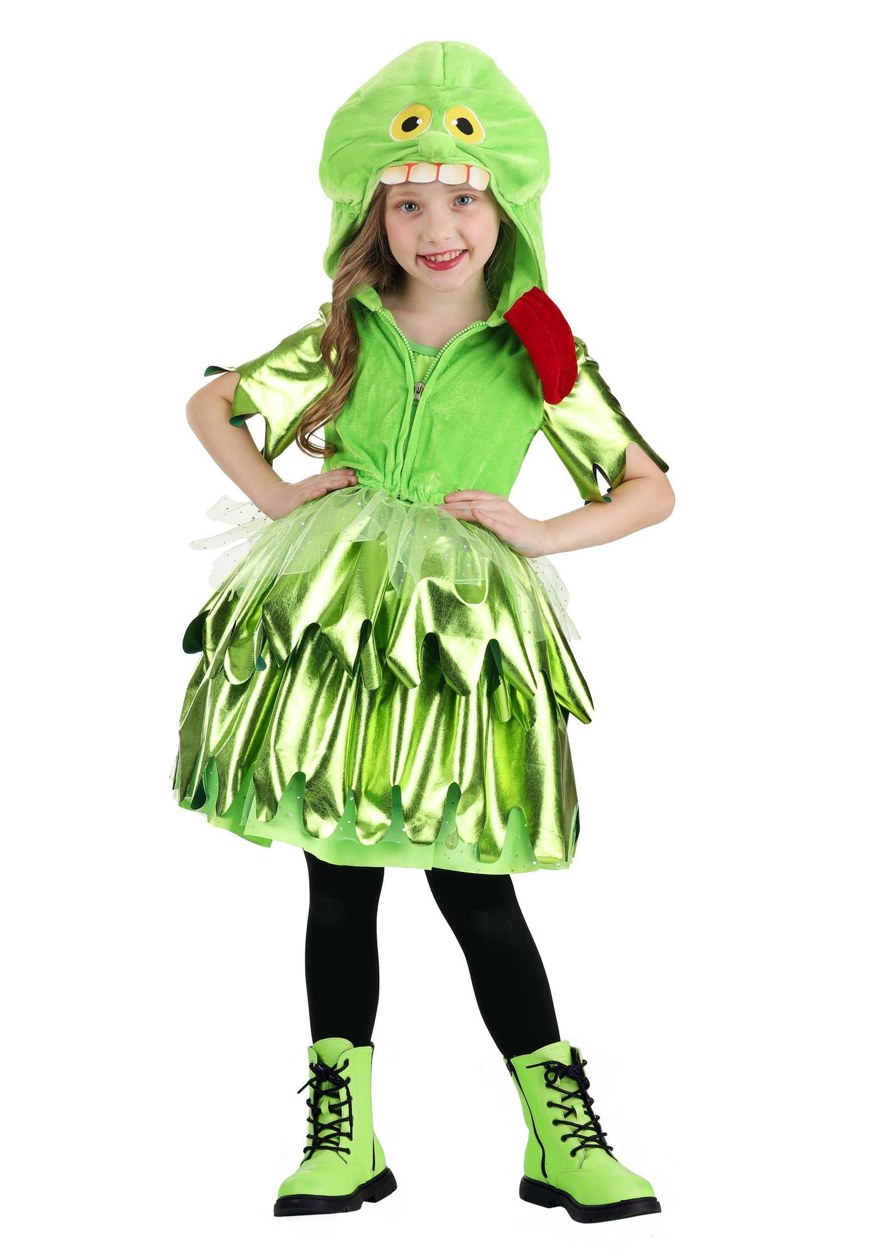 Ghostbusters Slimer Costume For Girls , Ghost Costumes