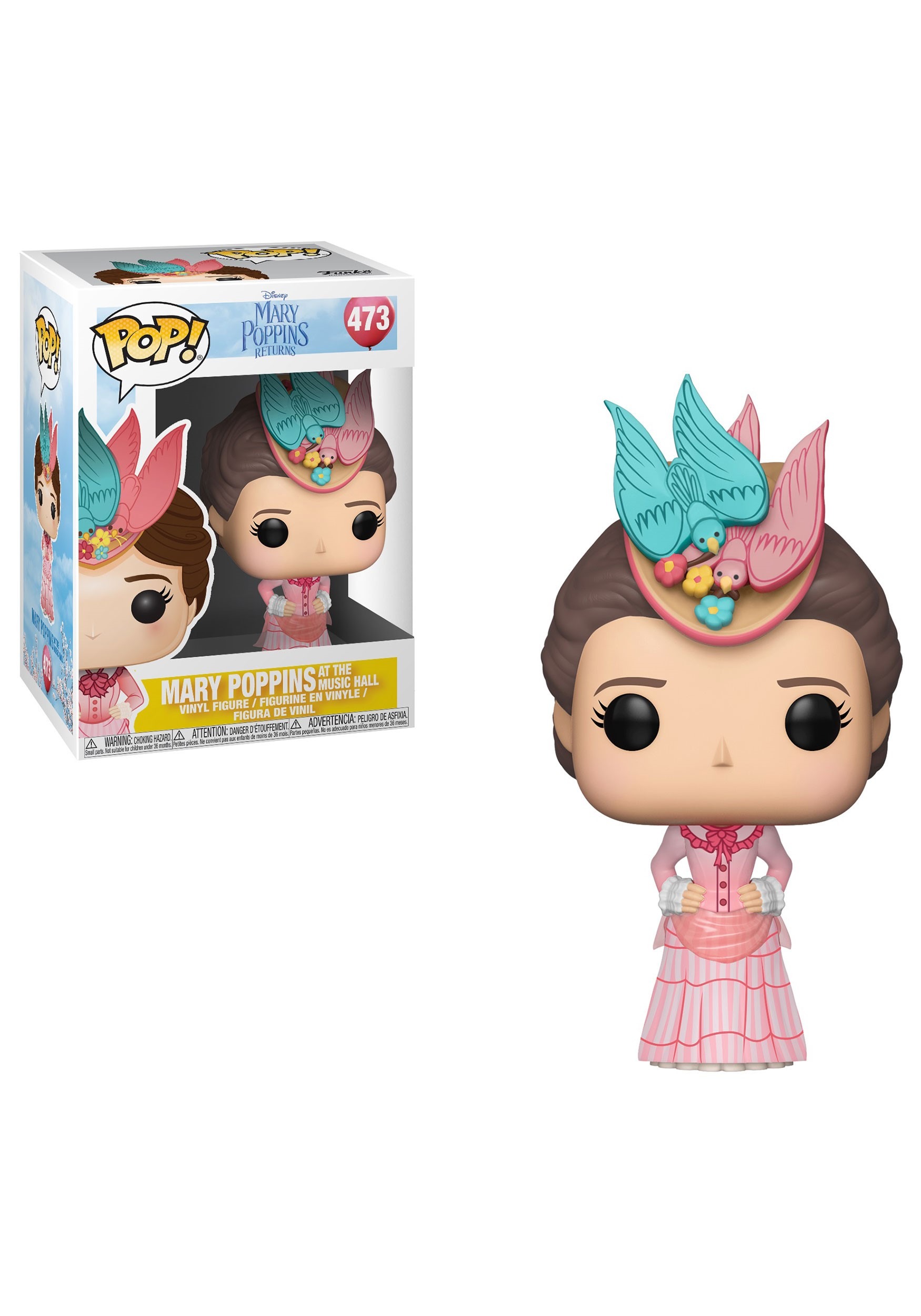 Pop! Disney: Mary Poppins- Mary (Pink Dress)