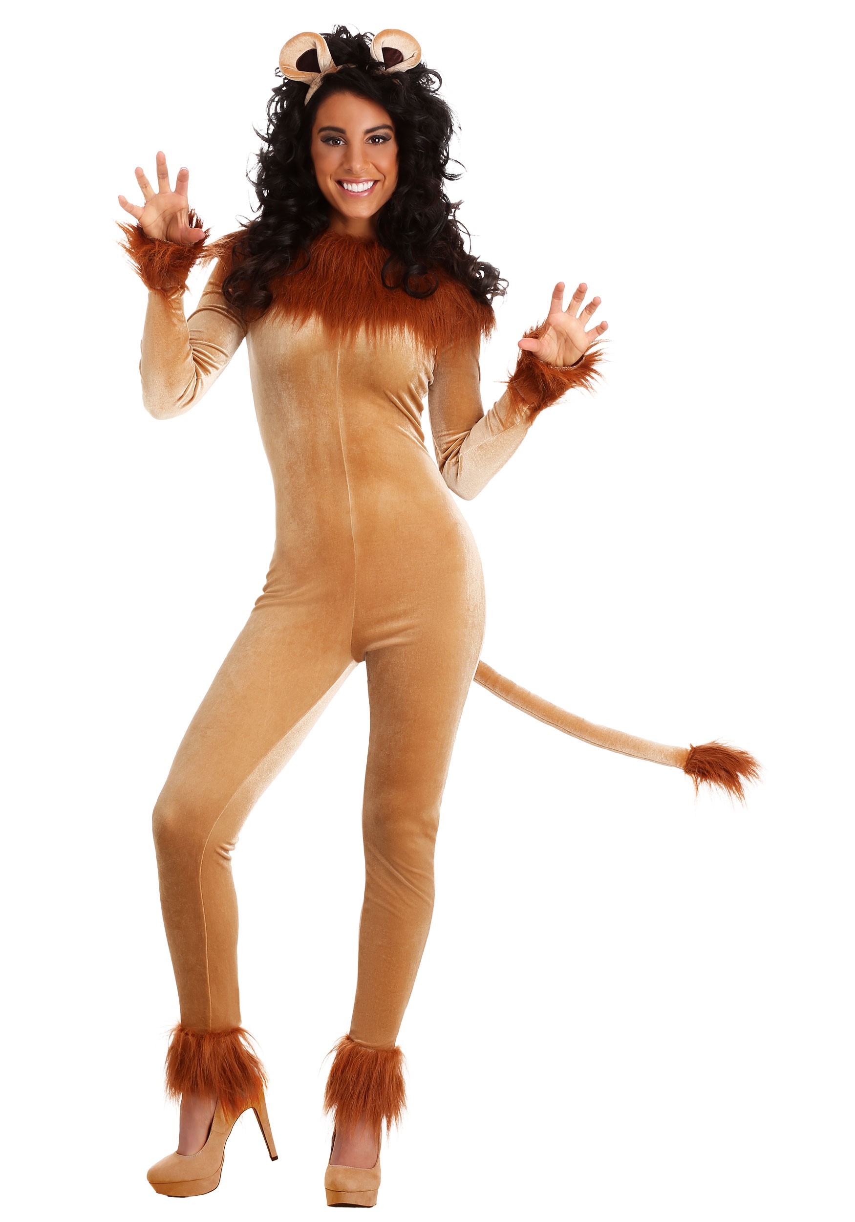 Women's Fierce Lion Costume