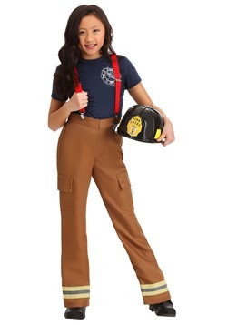 Fire Fighters Captain Girl's Costume