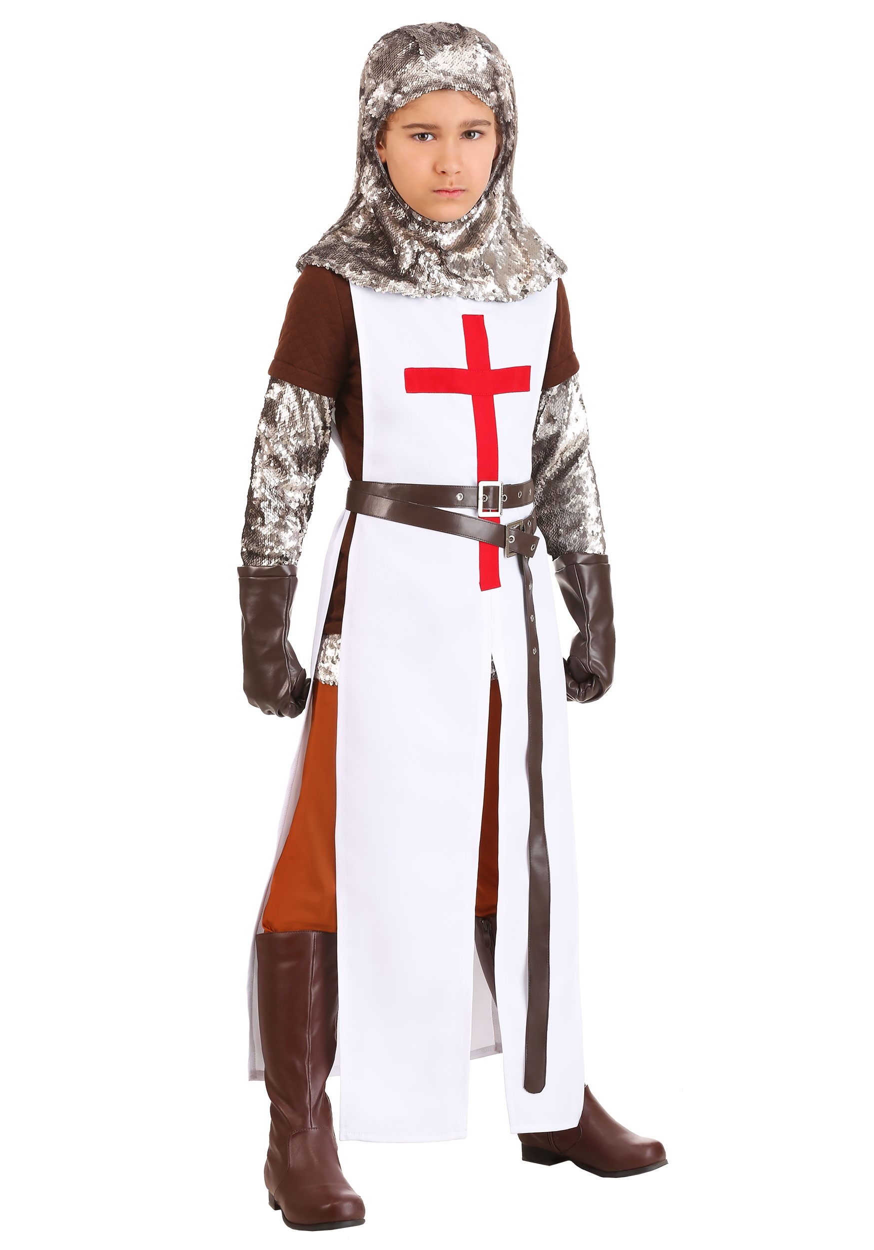 Crusader Knight Costume For Boys , Historical Costumes