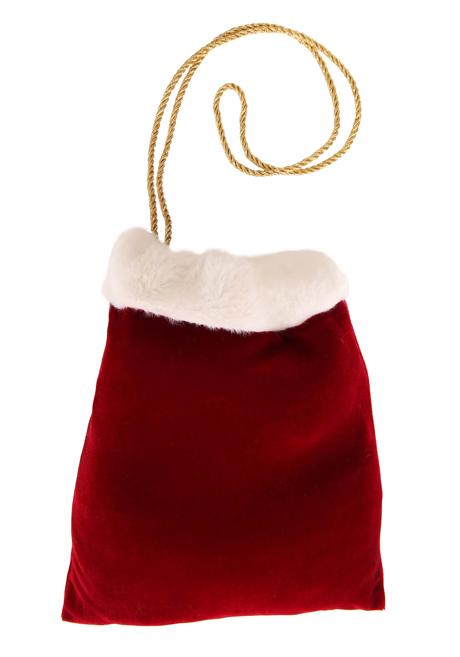 Santa Sack Purse Christmas Accessory