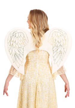 The Adult Gold Print Angel Wings