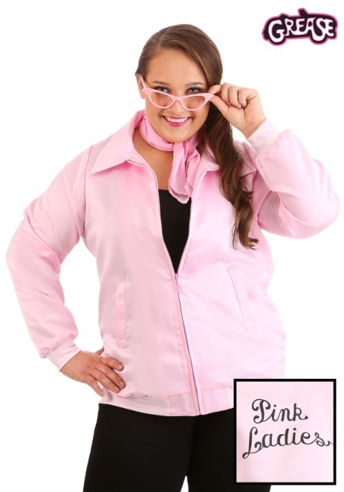 Pink Ladies Grease Plus Size Costume Jacket