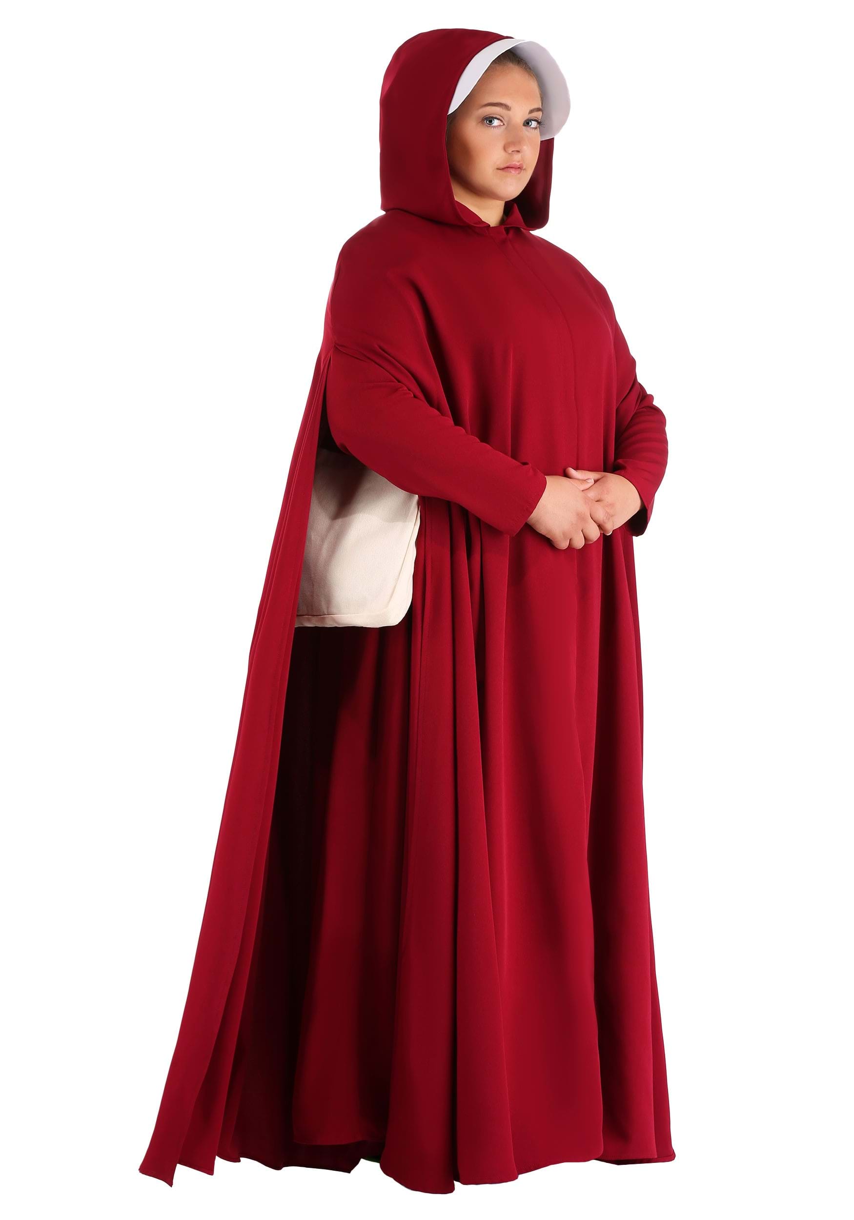 Handmaid's Tale Deluxe Plus Size Costume For Women